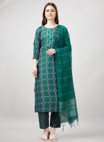 Rayon Firozi Festival Wear Printed Readymade Straight Suit